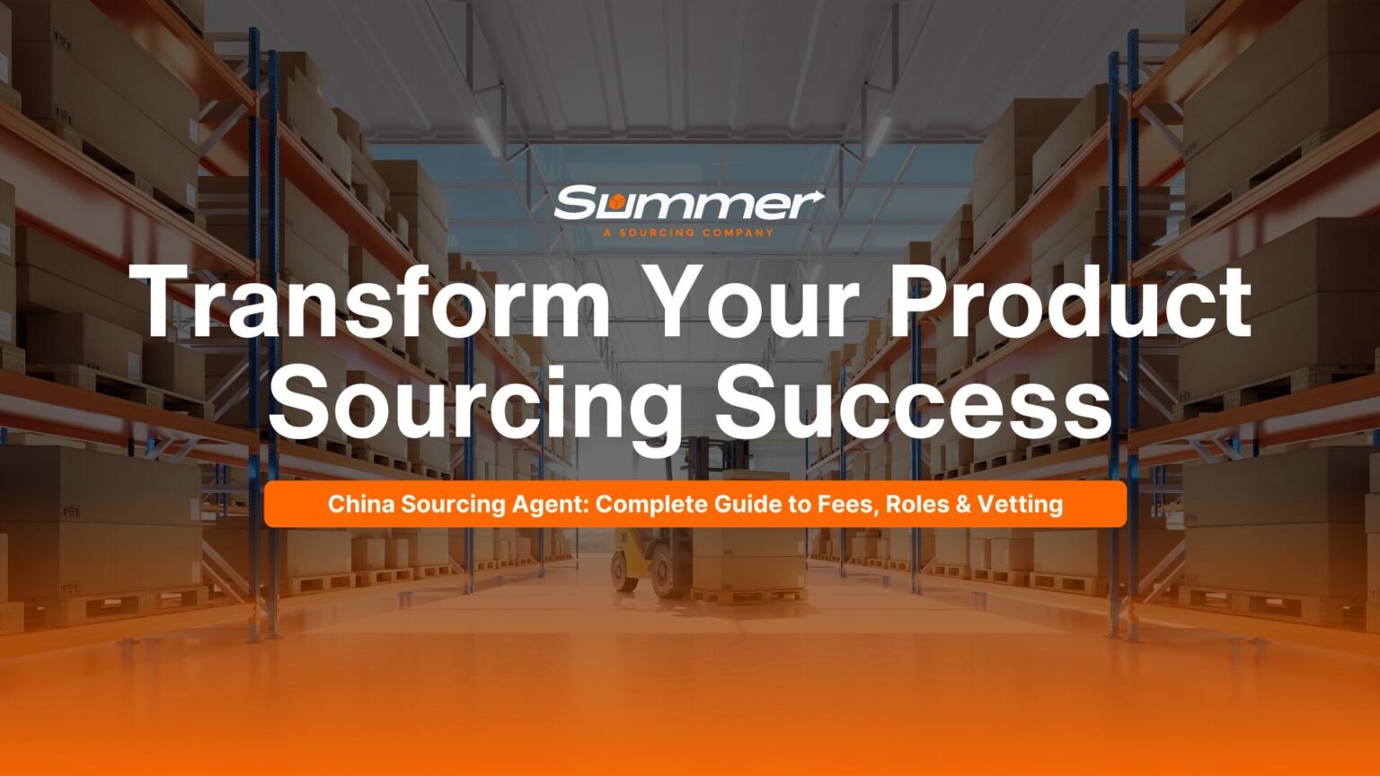 Modern warehouse facility showcasing China sourcing agent services for product sourcing success and supply chain management